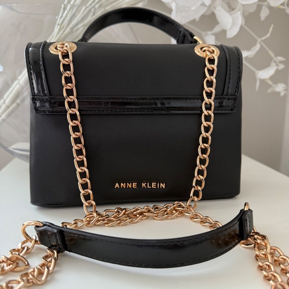 Anne Klein Crossbody Chain Bag with Bow in Black (NWOT) - Picture 6 of 6